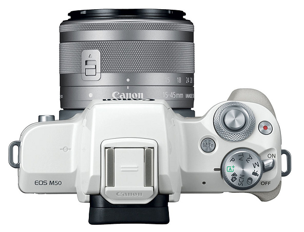 Máy ảnh Canon EOS M50 + KIT 15-45MM trắng